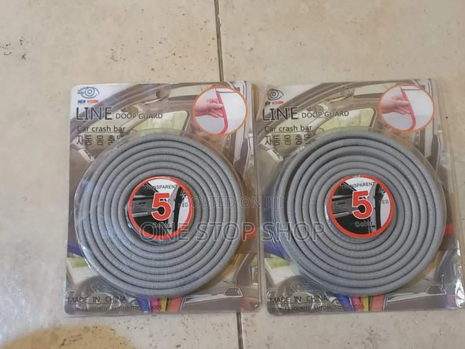 Grey 5meters Door Edge Scratch Guard for Door,Boot, Bonnet