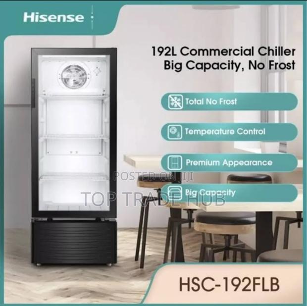 Hisense 192L Commercial Showcase Chiller- Zero Frost