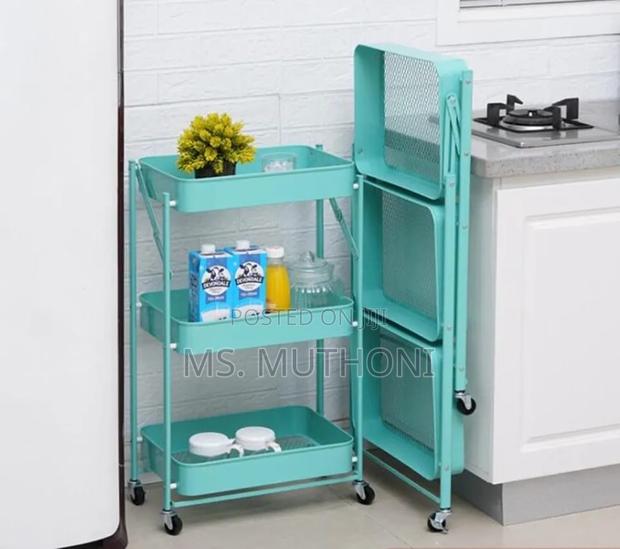 Tier Movable Trolley/ Movable Rack - main view