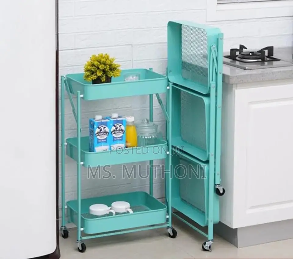 Tier Movable Trolley/ Movable Rack