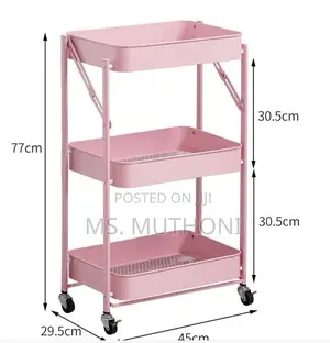 Tier Movable Trolley/ Movable Rack