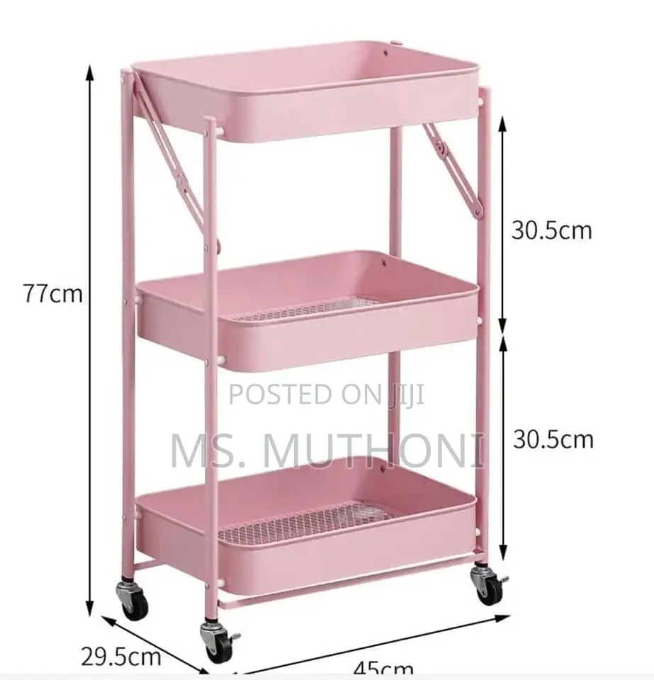 Tier Movable Trolley/ Movable Rack