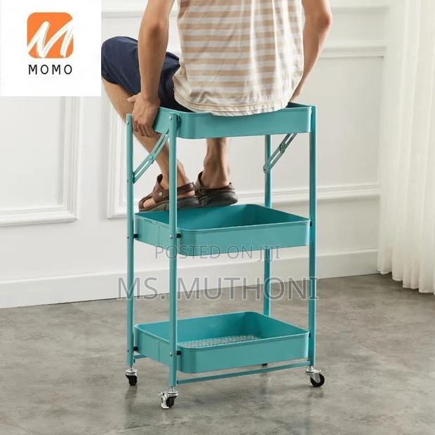Tier Movable Trolley/ Movable Rack - thumbnail 4