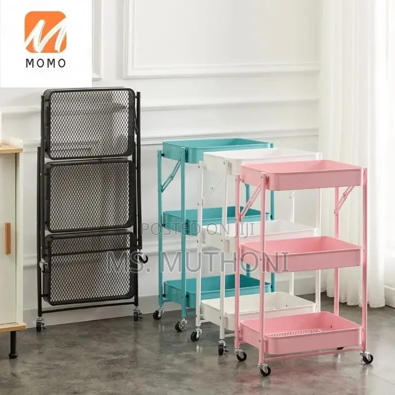 Tier Movable Trolley/ Movable Rack