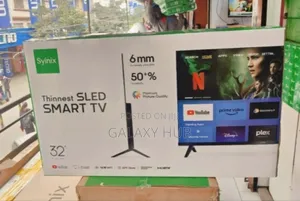 Syinix 32 Inches Frameless Smart Android Tv