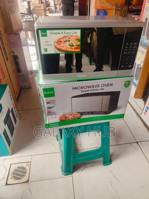 Syinix 20litres Digital Microwave Silver Microwave