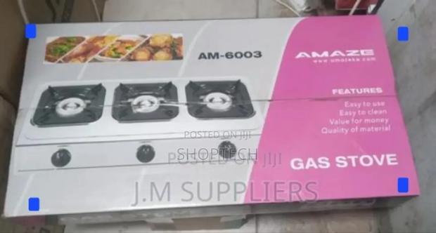 Amaze 3 Burner Gas Cooker Table Top - thumbnail 2