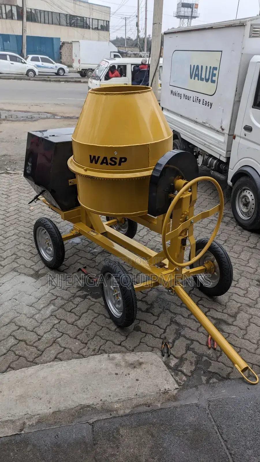 Wasp Concrete Mixer