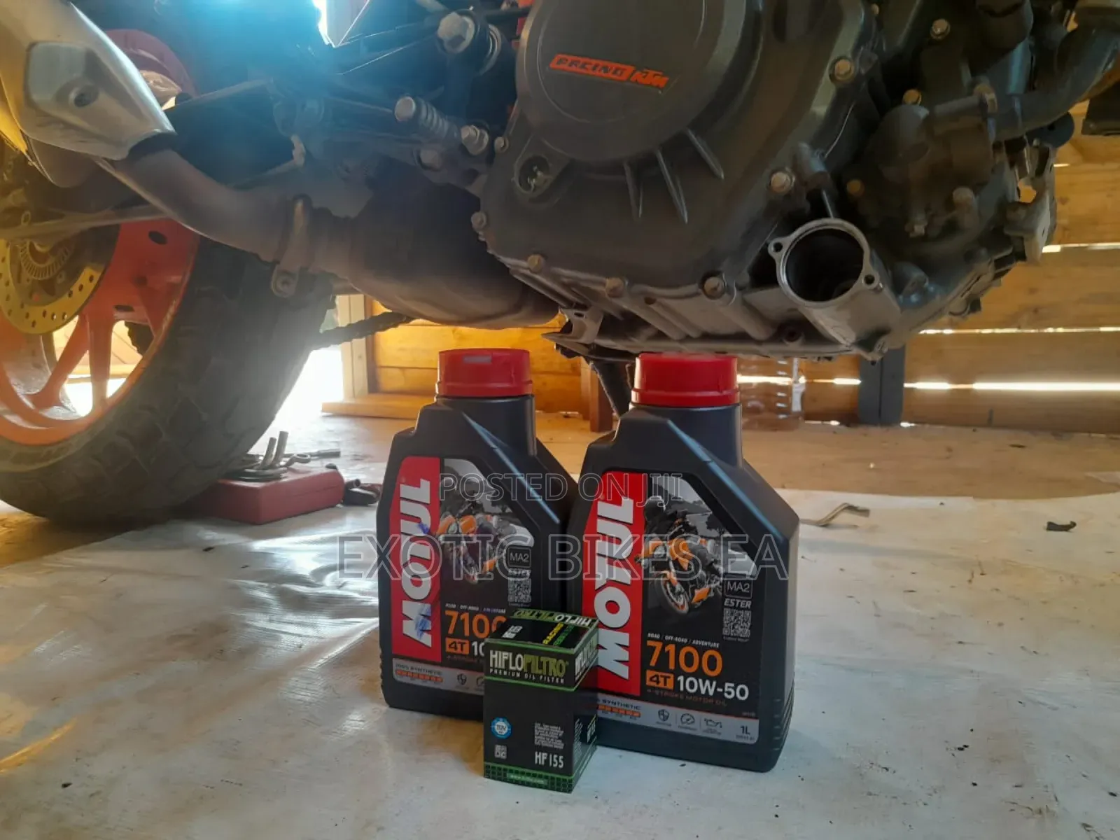 Assorted Motul Oils