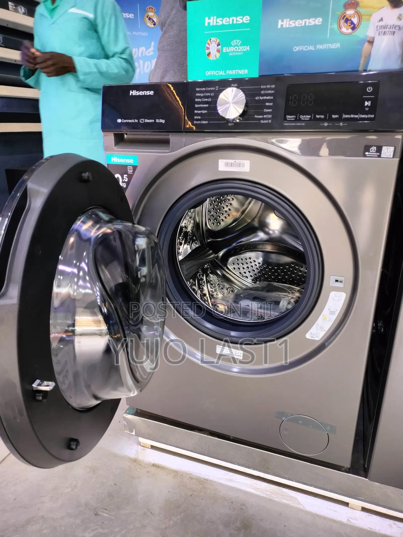 Hisense 10kg Wash 5dry Front Load Washing Machine Wd310403bt