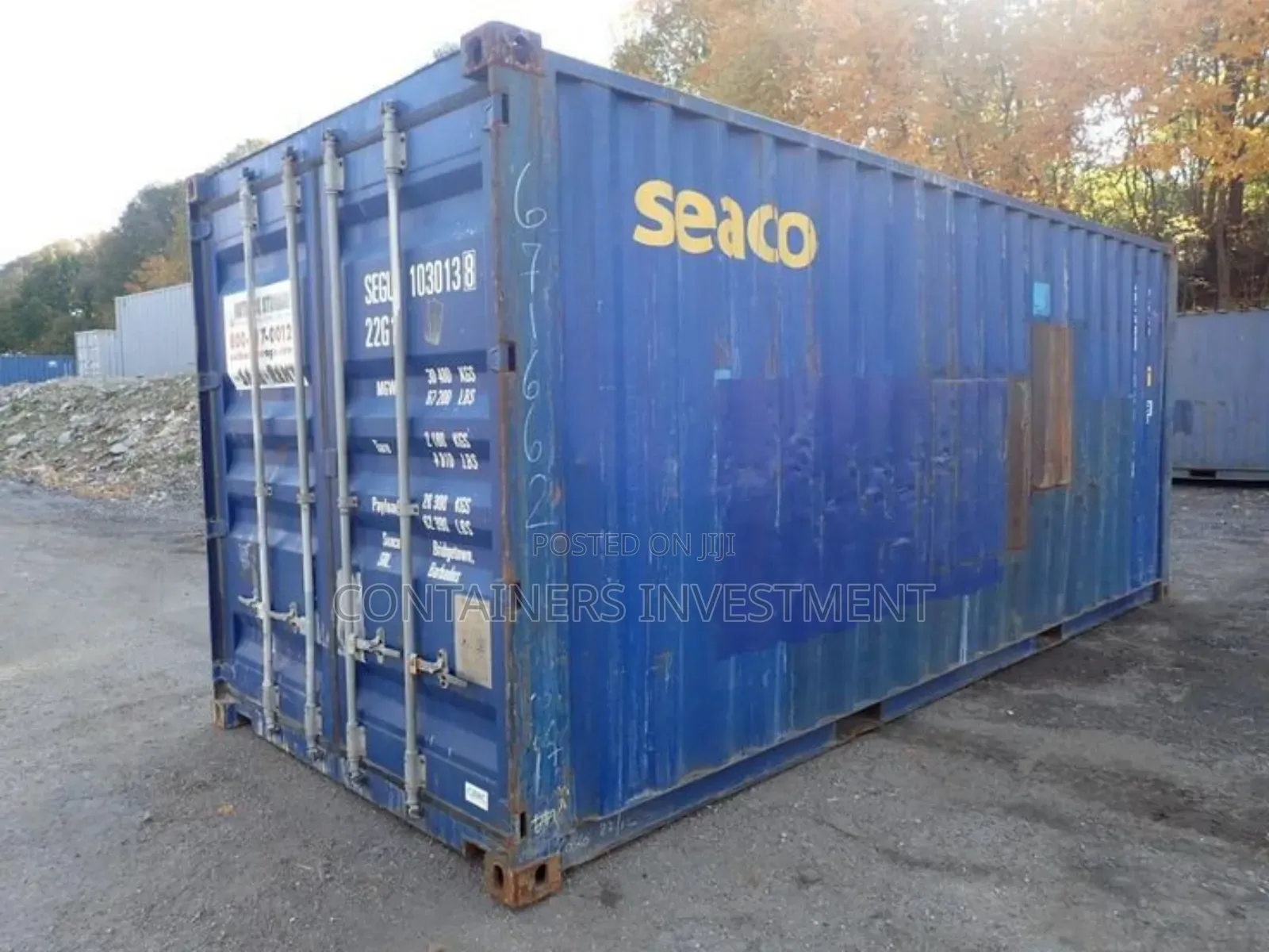 Shipping Containers Already Delivered to Sites