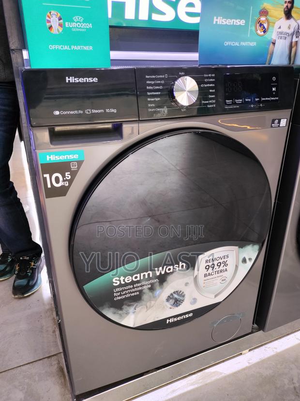 Hisense 10kg Wash 5dry Front Load Washing Machine Wd310403bt - thumbnail 5