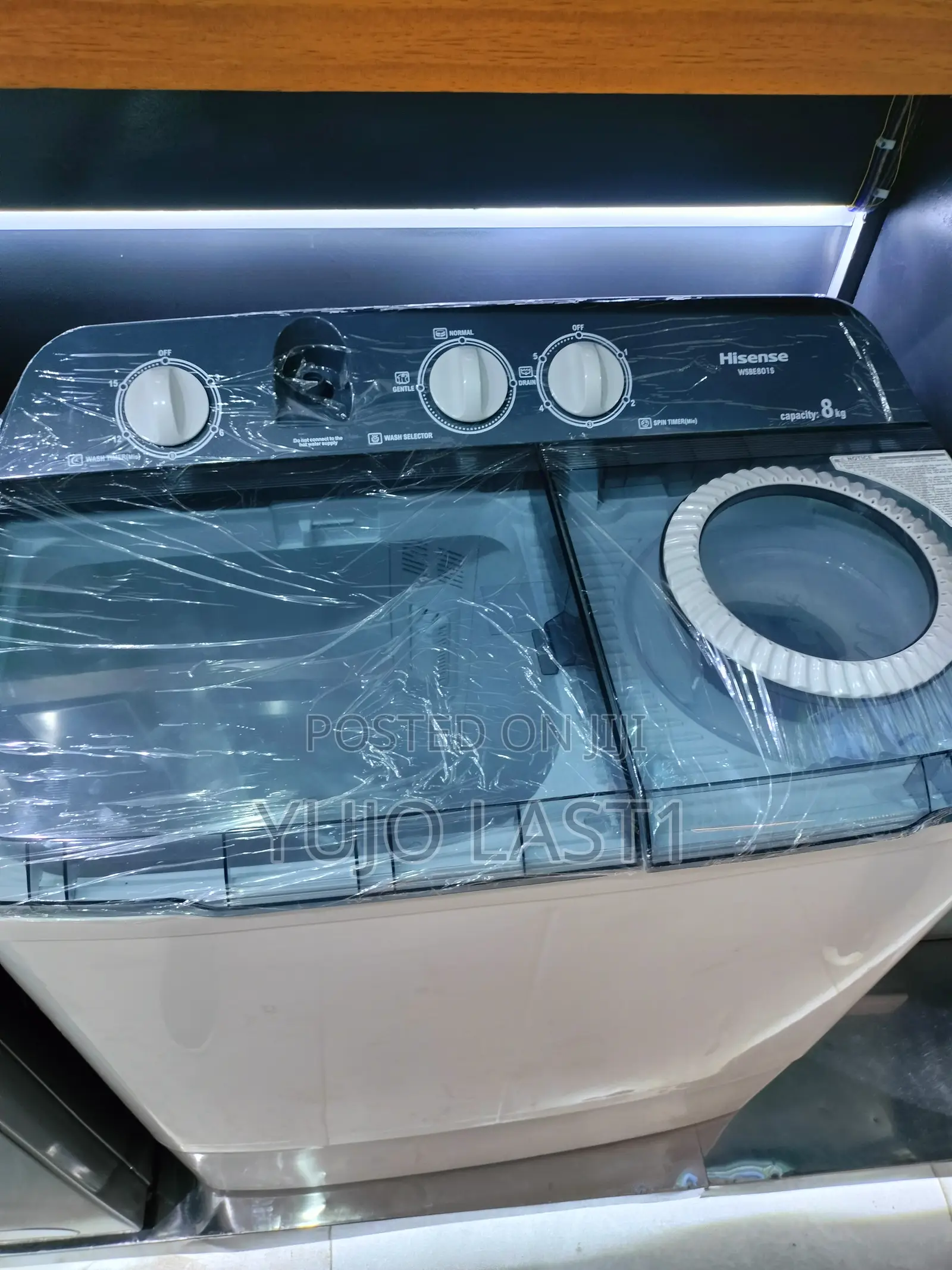Hisense 8KG Top Load Automatic Washing Machine WTJA802T