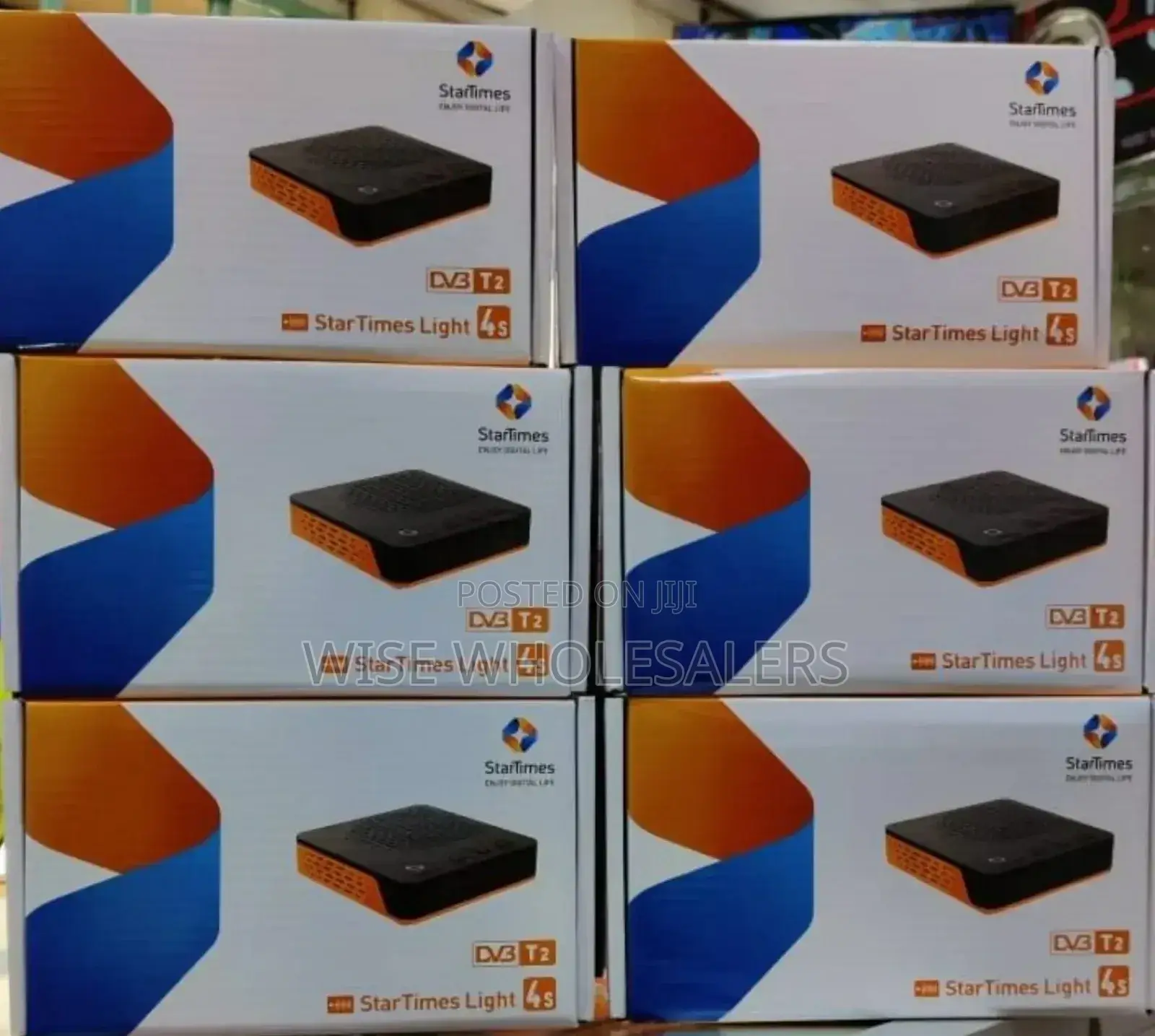 STAR TIMES Decoder + 1 Month Subscription Package• 