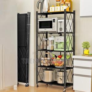 5 Layer Carbon Steel Kitchen Rack - thumbnail 2