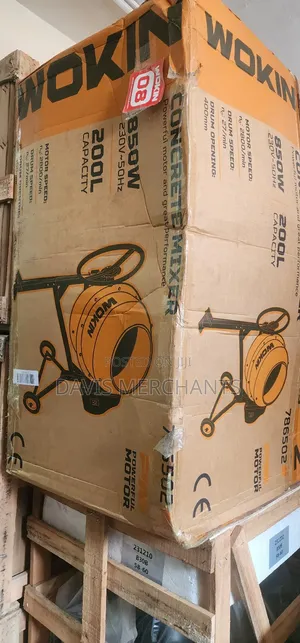 Electric 200l Concrete Mixer Machine