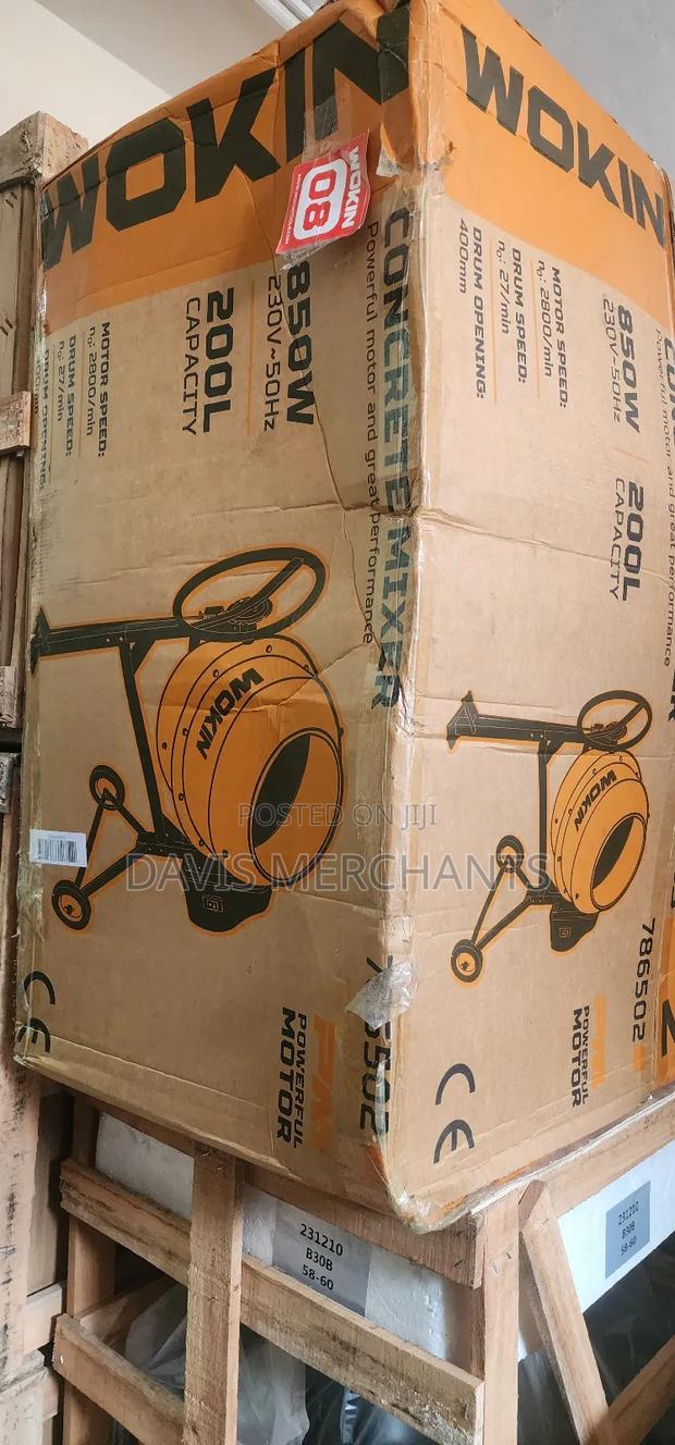 Electric 200l Concrete Mixer Machine