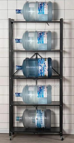 5 Layer Foldable Kitchen Rack - thumbnail 2