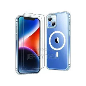 iPhone 14 Clear/Transparent Magsafecover/Case-Wirelesscharge