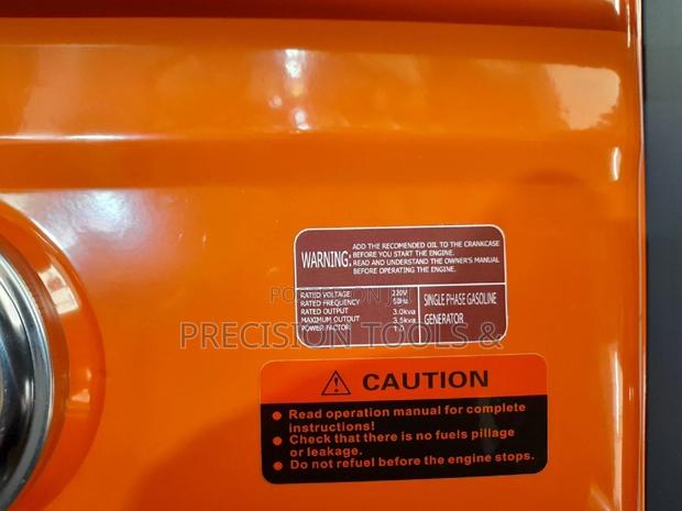 Cigma Uk Gasoline Generator 3.5kva - thumbnail 2