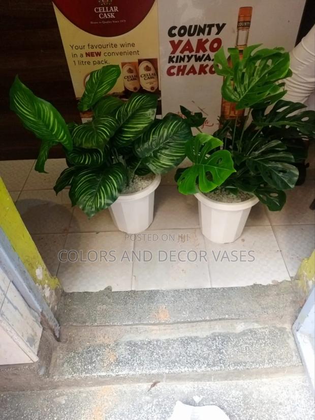 Plants With Plastic Vase KSH 1500 - main view