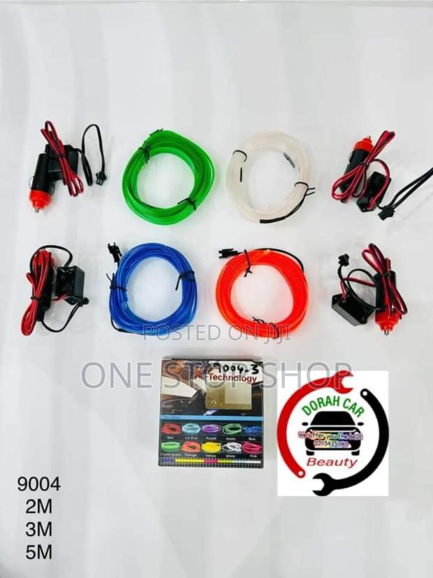 Colored 5meters Neon Colors Lights For Dashboard