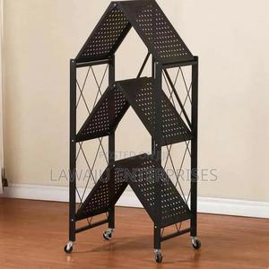 3 Layer Foldable Metal Rack - thumbnail 2