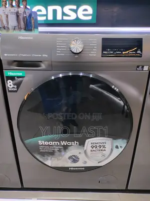 Hisense 8kg Washer and 5kg Dryer Washing Machine – Wdqy8014e
