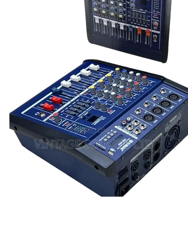 Powered Mixer PMX 404D -4channel Mixer W/Usb Bt - thumbnail 3