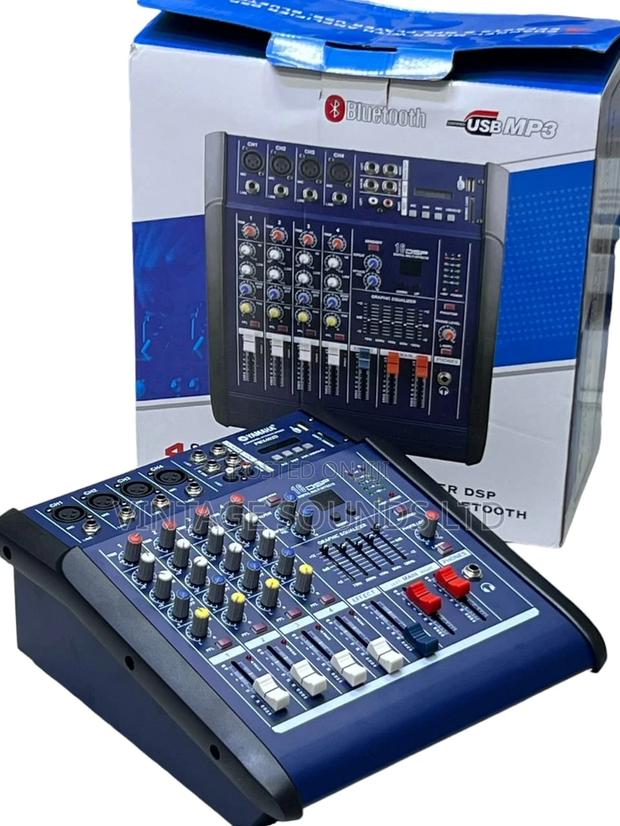 Powered Mixer Amplifier 4 Channel USB BLUETOOTH - main view