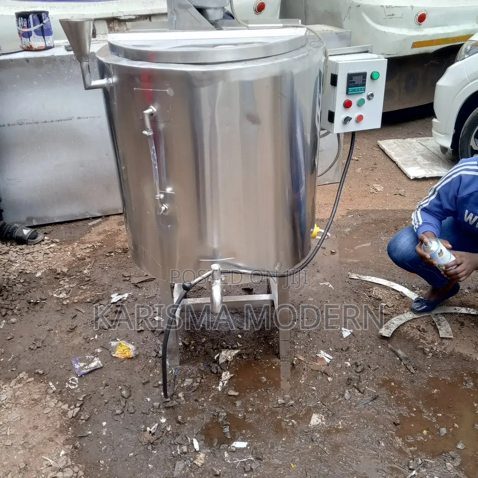 Low Cost Milk Pasterizer