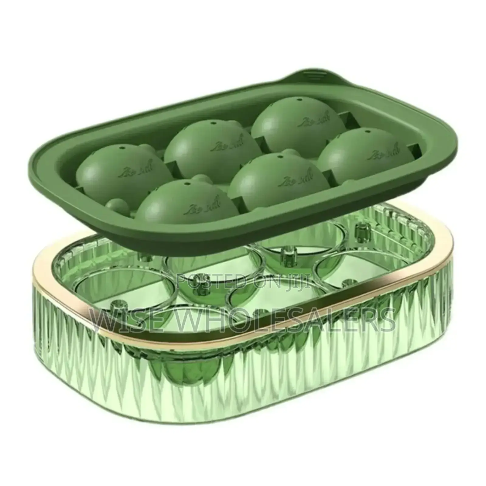 2 in 1 Ice Cube Maker With Tray and Ball Maker