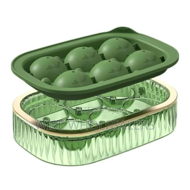 2 in 1 Ice Cube Maker With Tray and Ball Maker