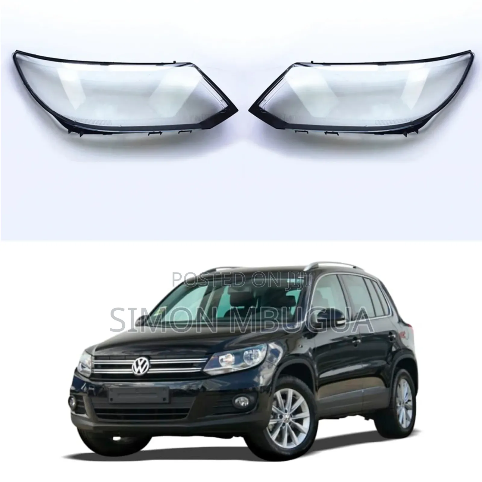 Volkswagen Tiguan 2013-2016 Headlight Lens