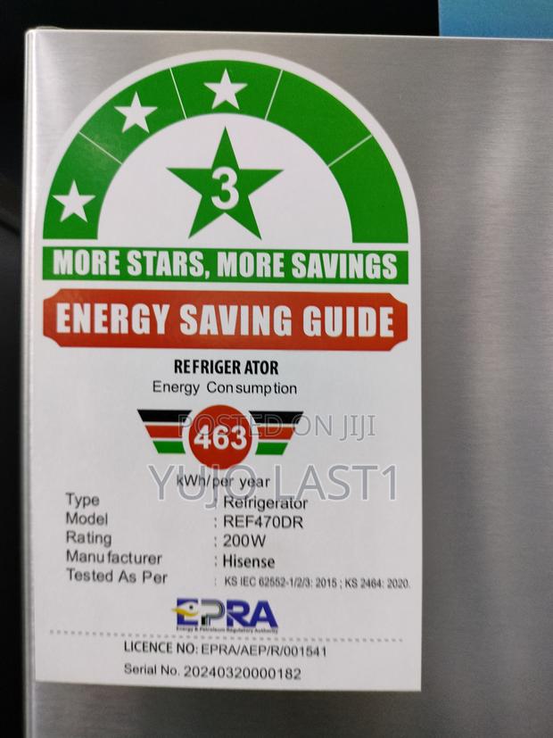 Hisense 470l Ref470dr 4 Door Fridge - thumbnail 4