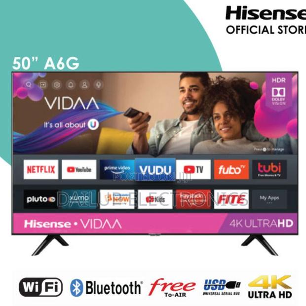 Hisense 50 Inch Frameless Tv - thumbnail 2