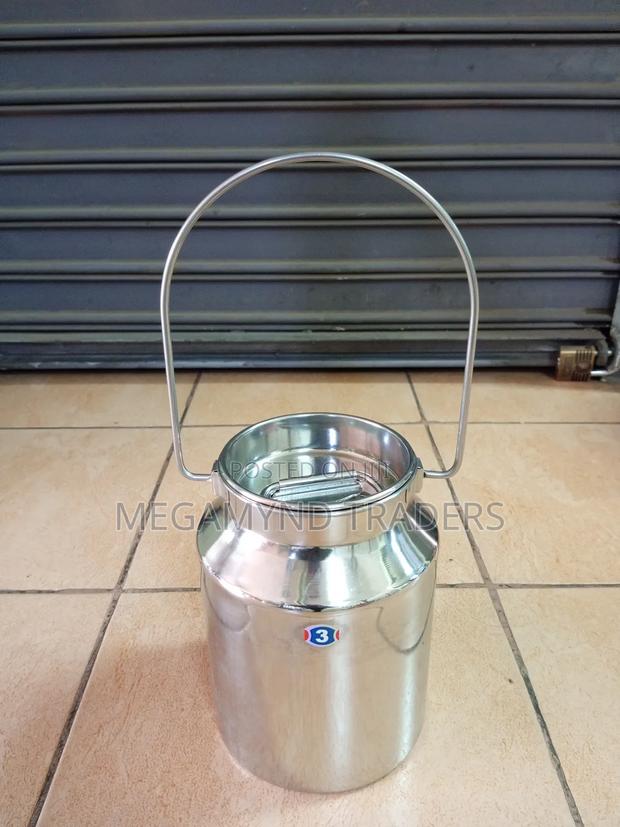 4L Stainless Milkcan/Milk Jerrican Storage - main view