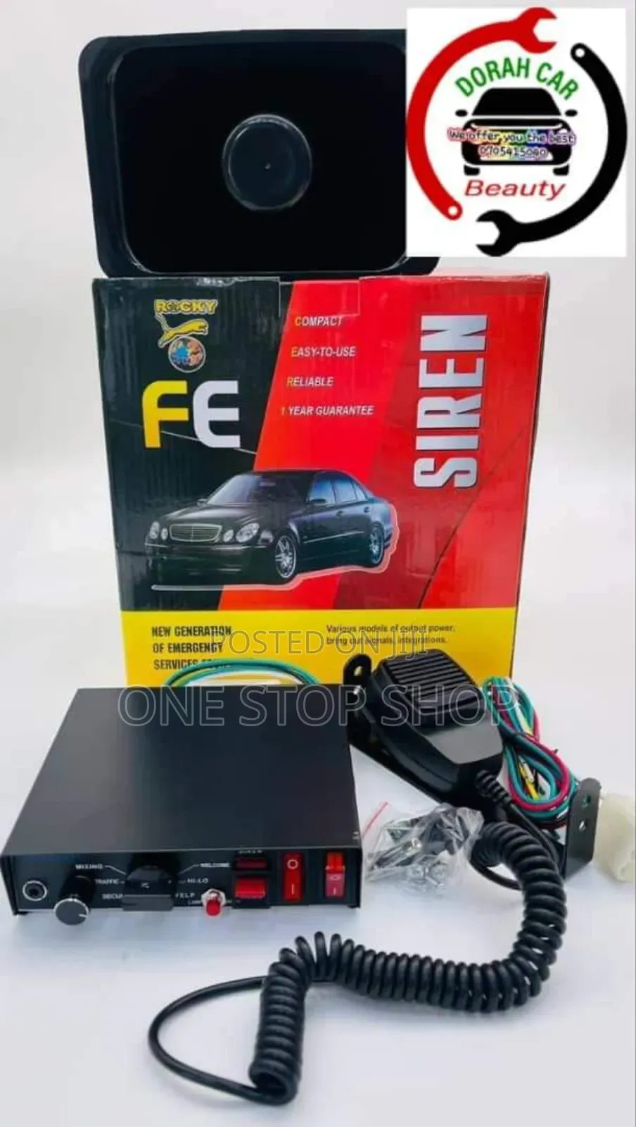 Brand New 200w High Sound Police Siren