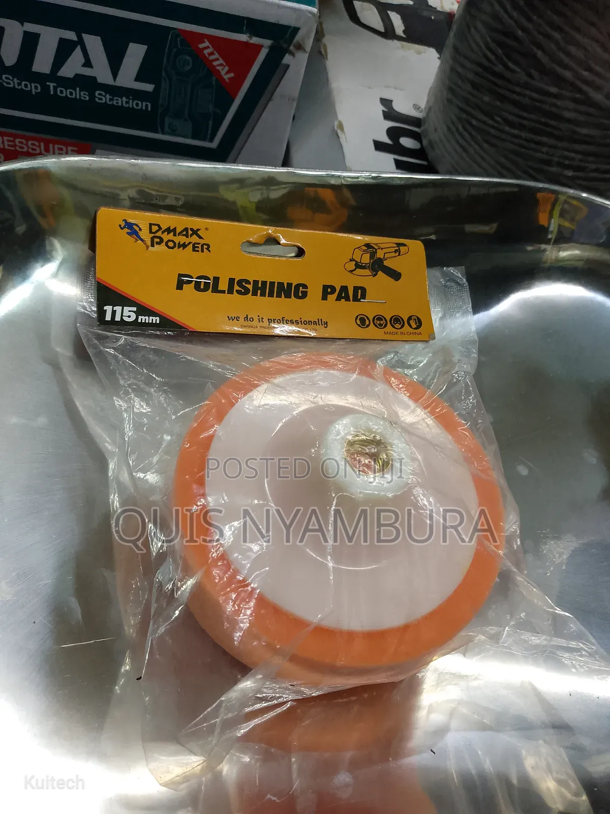 Buffing Sponge, Polishing Pad 115mm