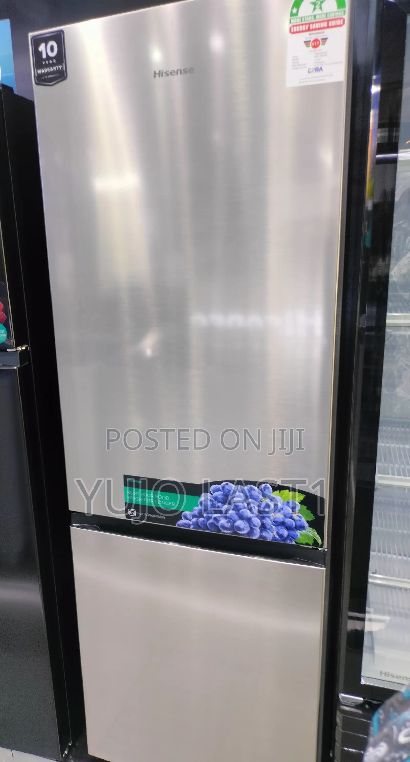 Hisense Ref286dr 292l Bottom Mount Fridge