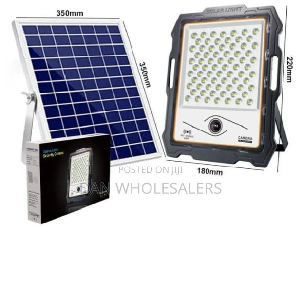 Solar Light 100W SOLAR FLOODLIGHT CCTV Security Camera - main view