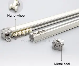 Straight Curtain Rail - 6 Meters
