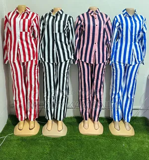 Designer 2pc Stripe Trouser