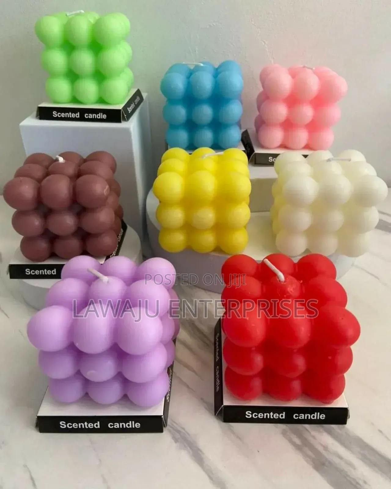 Bubble Silicone Mold Scented Candles