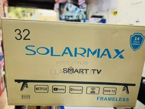 New Solarmax 32 Inches Smart Android Flameless Tv