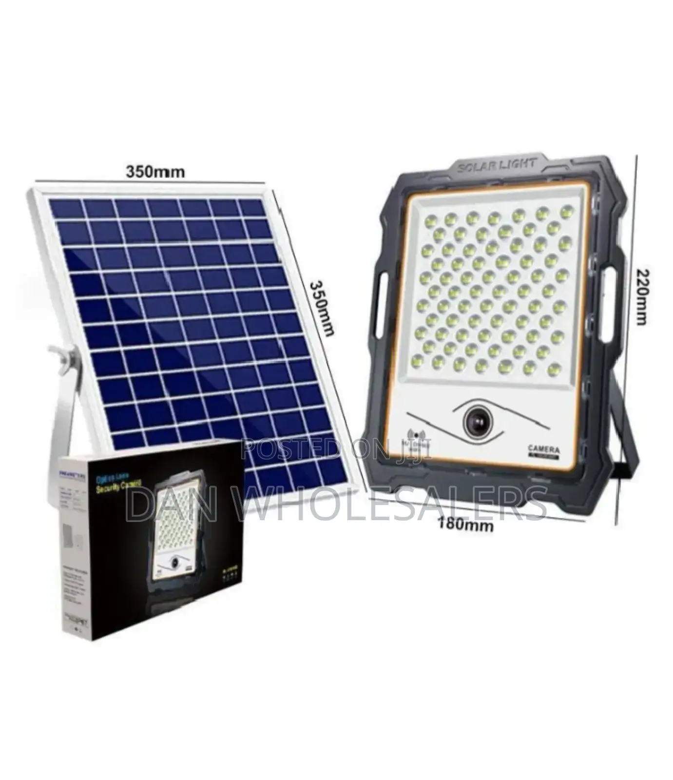 100W Floodlight CCTV Security Camera Wi-Fi Enabled