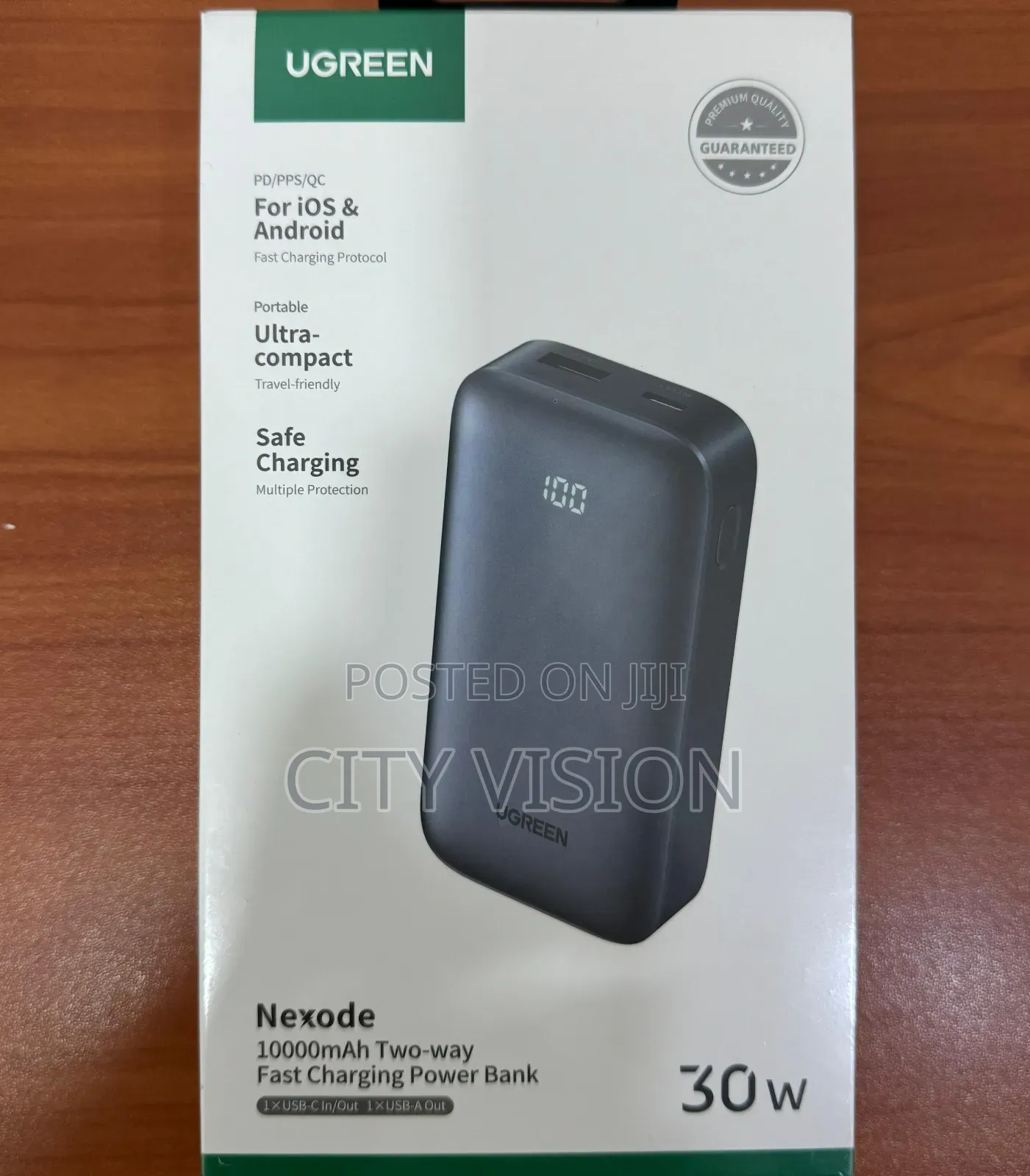 Ugreen Nexode 10000mah 30W Two-Way Fast Charging Power Bank