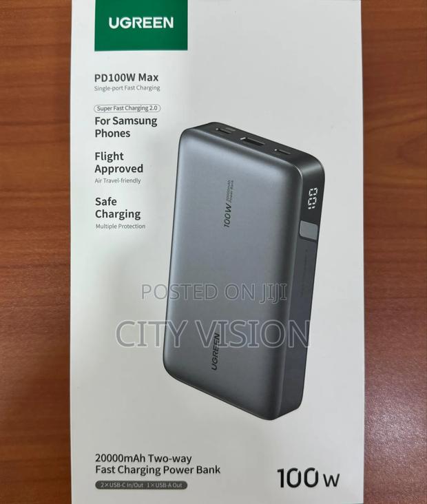 Ugreen 20000mah 100W Two-Way Fast Charging Power Bank - main view