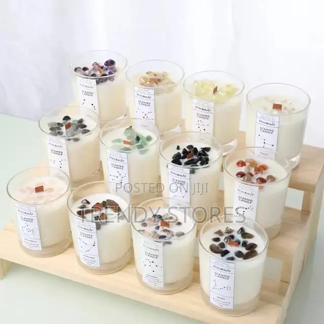 Decorative Glass Scented Candles