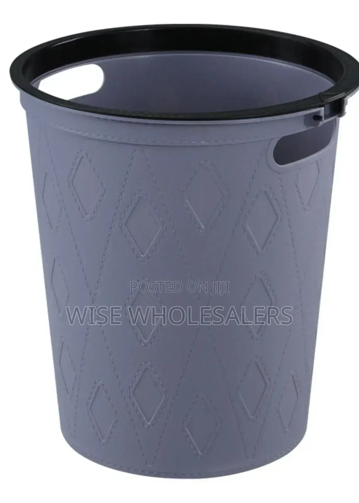Round Faux Material Dustbin ° ✓ 